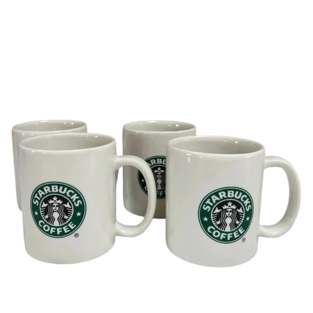 Vintage Starbucks Classic Logo Mug Coffee‎ 2004 White